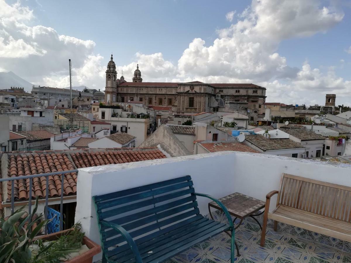 パレルモCasa In Palazzo Graffeo Svenアパートメント エクステリア 写真